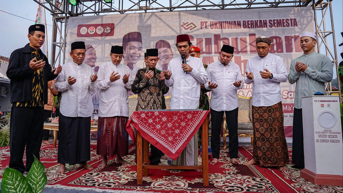 anese : Présidence des hôpitaux d'Ustaz et Santri, UAS : Préparez une génération pour la nation