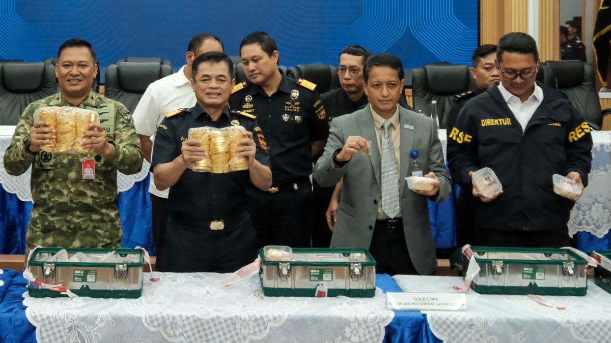 Bea Cukai Gagalkan Ekspor Ilegal Ratusan Kilogram Emas Senilai Rp502 Miliar di Halim Perdanakusuma