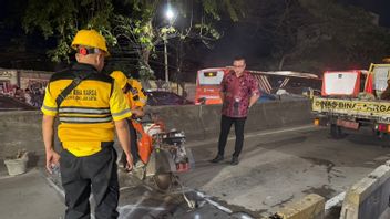 Sidak, Kenneth DPRD DKI Legislator Finds Many Potholes on the Pesing Flyover