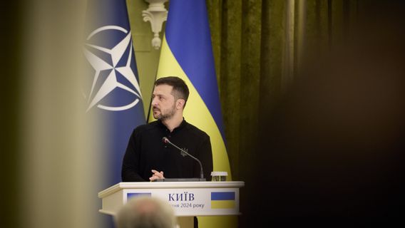 Presiden Volodymyr Zelensky Yakin Keanggotaan NATO Ukraina Dapat Terwujud