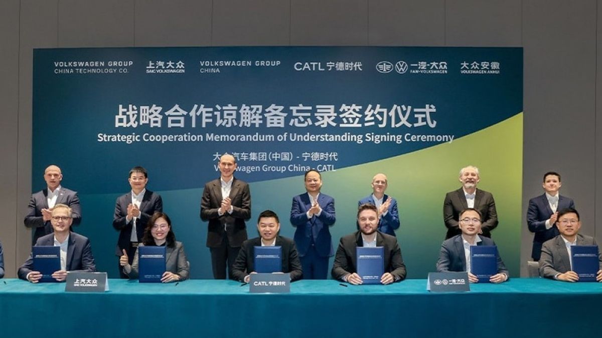 Volkswagen Gaet CATL Ciptakan Baterai EV Generasi Baru