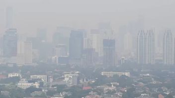 Masih Predikat Polusi Udara Terburuk, Jakarta Urutan Kelima Dunia Senin Pagi