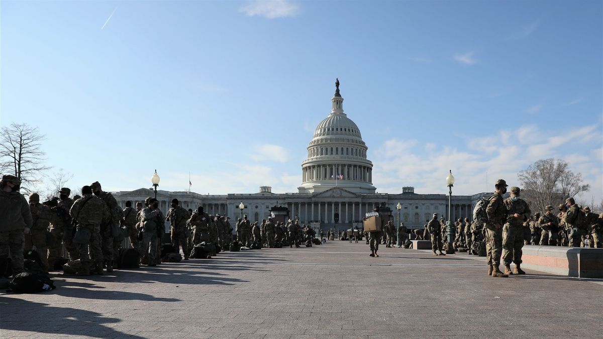 Pentagon Perpanjangan Penugasan Garda Nasional untuk Pengamanan Capitol Hill Dua Bulan ke Depan
