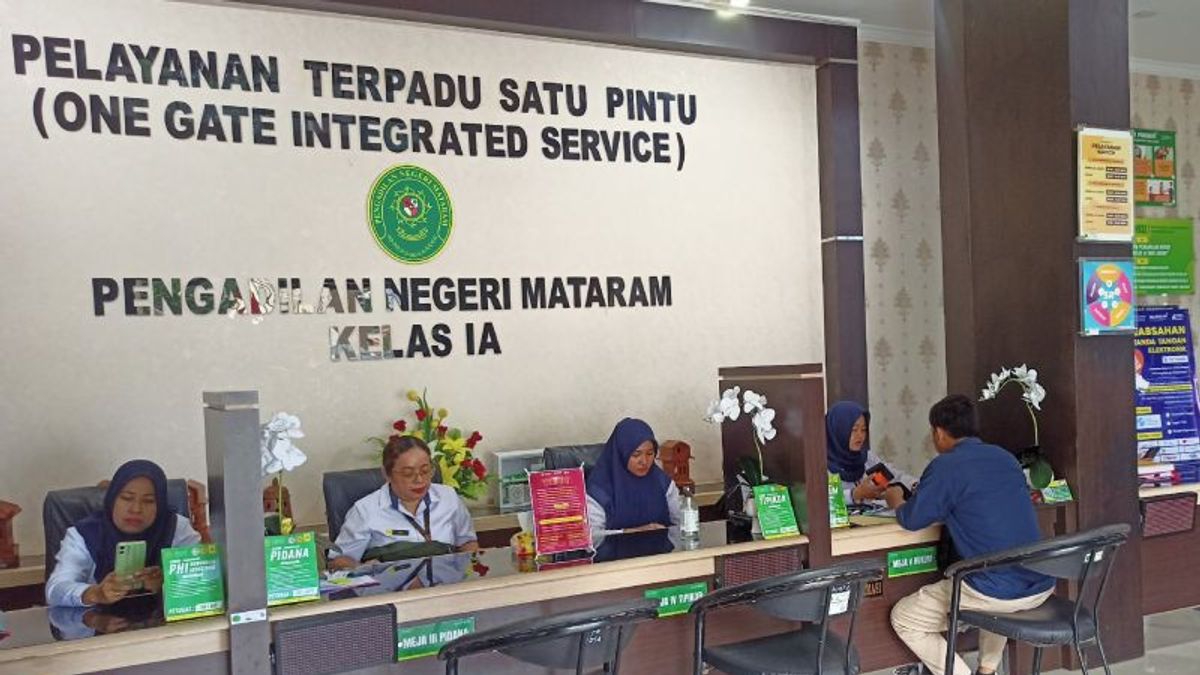 NTB Ombudsman Inspects Service At Mataram District Court, Finds Postponed Session Schedule