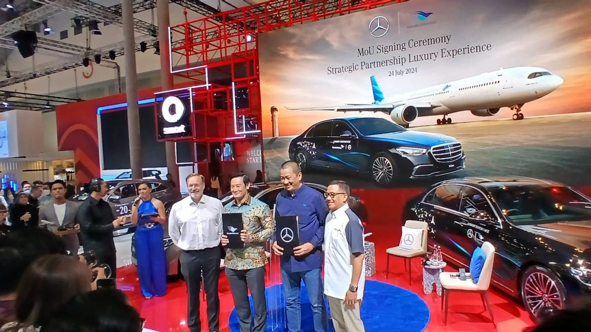 Mercedes-Benz Gandeng Garuda Indonesia Presents High-end Premium Experience