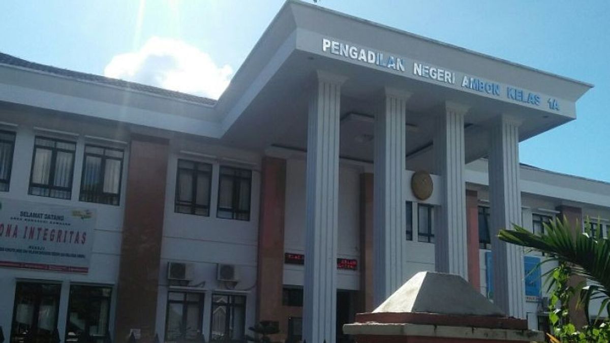 Ambon District Court Sentenced To 9 Years In Prison Defendant Of Premeditated Murder Imanuel Berahi
