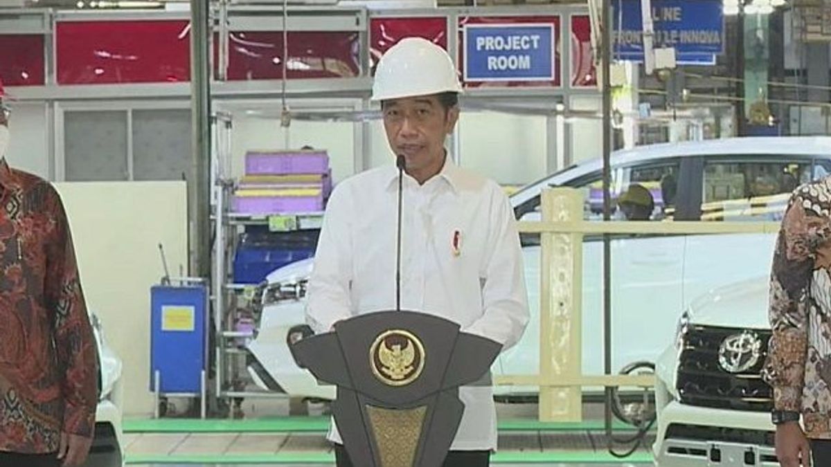 Ekspor Toyota ke Australia, Jokowi: SDM Indonesia Sangat Baik