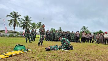 国家災害軽減を強化し、PTPN IV PalmCoとTNI-PolriはKarhutla対応シナジーアクションを開催