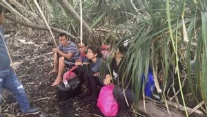 30 Pekerja Migran Ilegal Tujuan Malaysia Ditangkap di Area Hutan Bengkalis