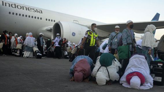 There Are Only 2 Groups Left At Jeddah Airport, The First Batch Of Indonesian Hajj Returns Will End Tomorrow