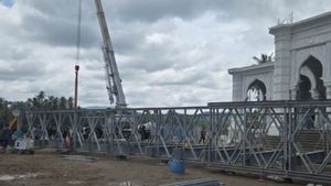 Kementerian PU Percepat Pemasangan Jembatan bailey di Bireun Aceh
