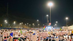 朝朝圣者在Puncak Tawaf Ifadah期间被敦促留在大清真寺的Hindari Kepadatan酒店