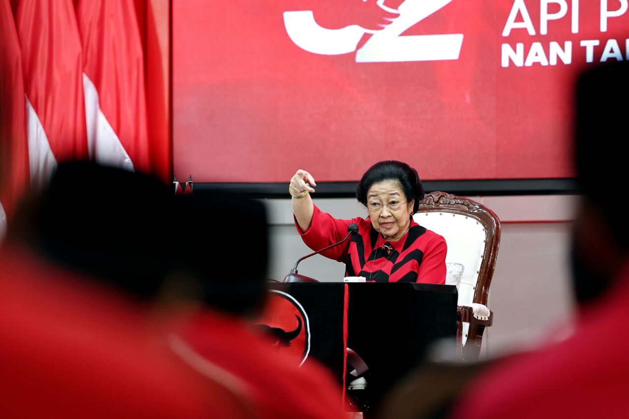 Megawati At The 52nd Anniversary Of PDIP: I Used To Be The Police, Why Now?