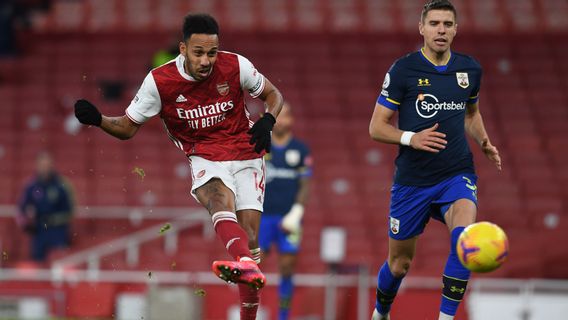  Arteta Harap Gol Aubameyang ke Gawang Southampton Ubah Nasib Arsenal