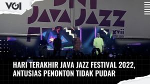 VIDEO: Hari Terakhir Java Jazz Festival 2022, Antusias Penonton Tidak Pudar
