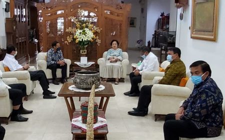 Bukan Reshuffle, Megawati dan Mendikbud Nadiem Bahas Kurikulum Pancasila yang Hilang