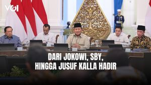 Makan Malam Kebangsaan di Istana, Presiden Prabowo Undang Mantan Presiden dan Ketum Parpol