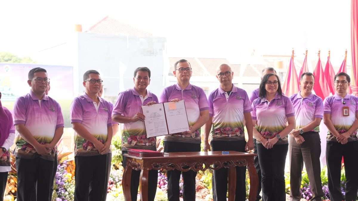 gandeng du ministère du Commerce et du gouvernement régional, W menjadikan Swasembada Pangan à Banten