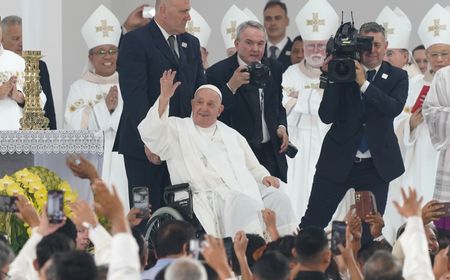 Paus Fransiskus: Terima Kasih Presiden Jokowi dan Bangsa Indonesia