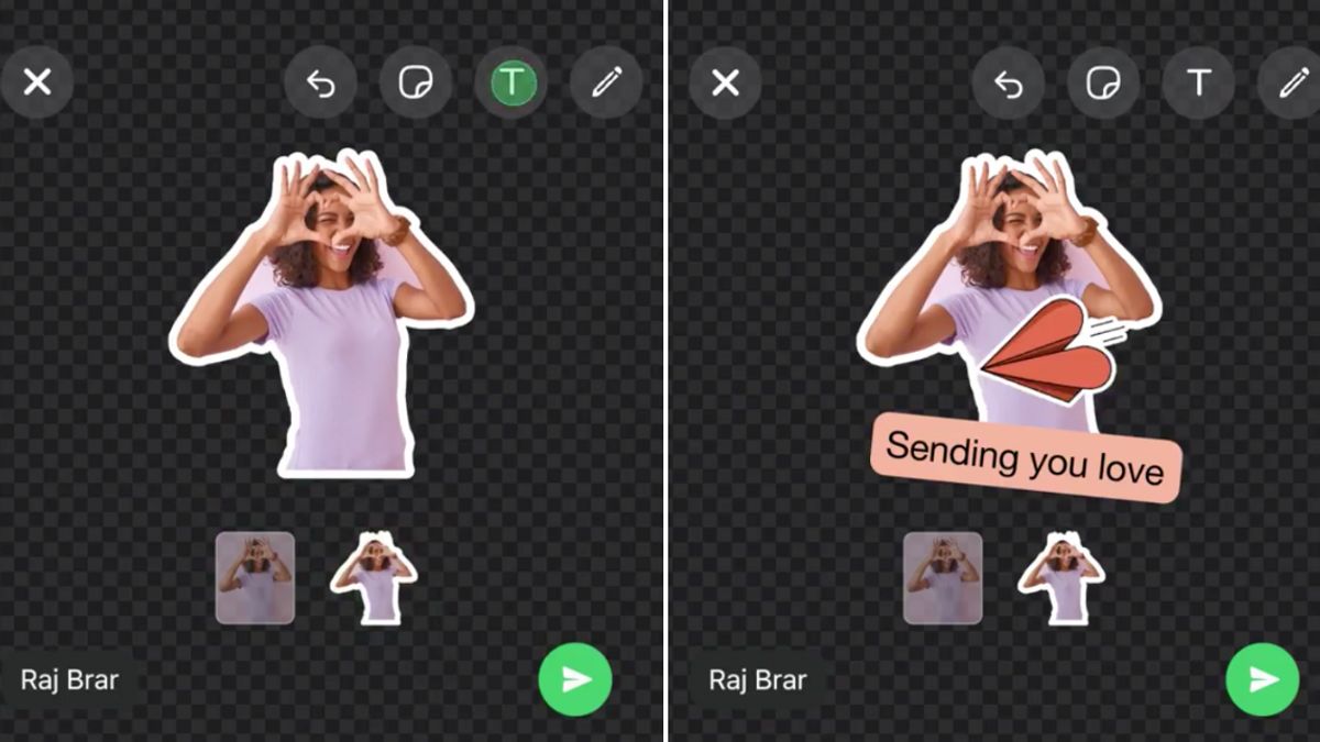 WhatsApp Launches Sticker Maker And Editer Tool On IOS