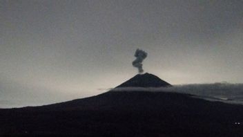 Semeru Eruption Wednesday Night With A Eruption As High As 1,000 Meters