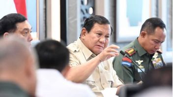 Prabowo Leads The National Evaluation Of The Red And White Cooperative At TNI Headquarters