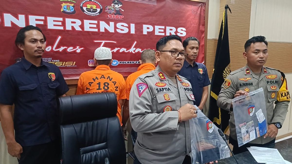 Tarakan Police Reveals Online Togel Gambling