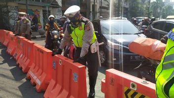 バンドン警察はデワ19コンサート中に交通工学を適用し、ロンボクロードは閉鎖されます 