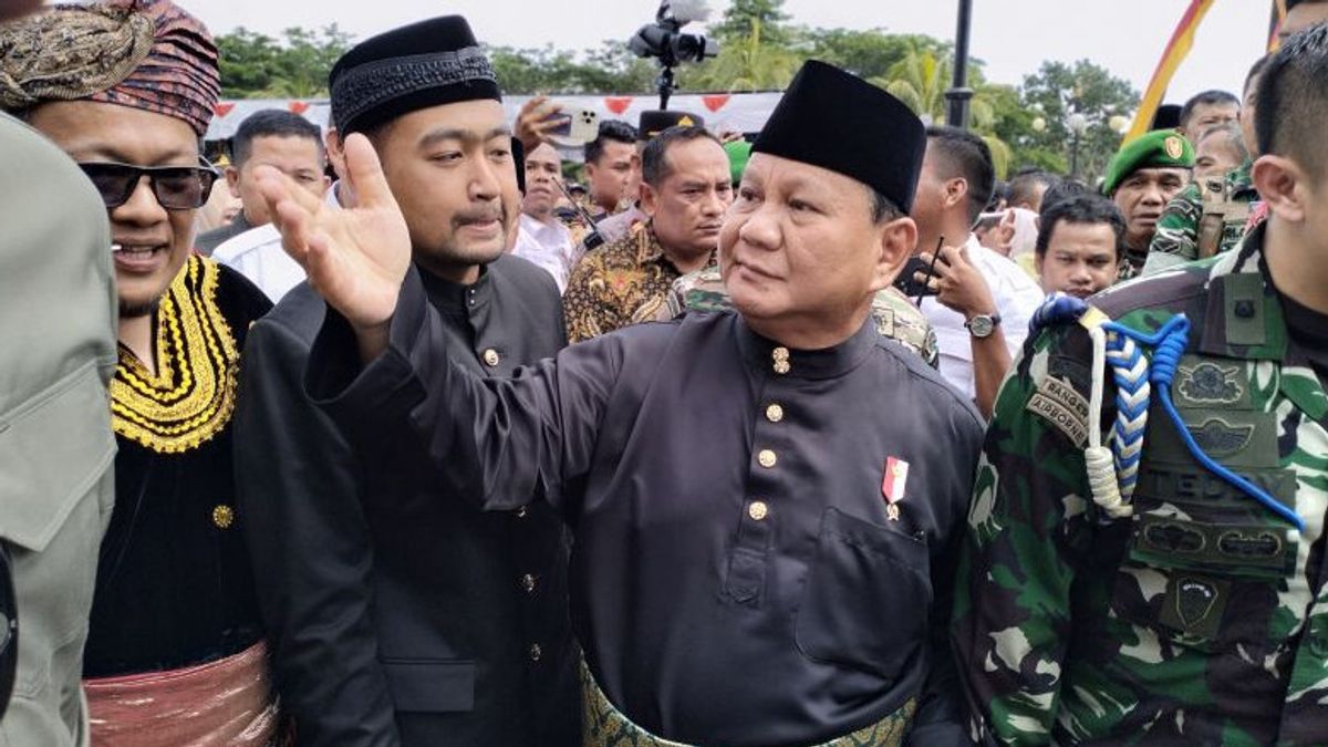 Prabowo Did Not Participate In Visiting M Taufik Because He Was Going Abroad
