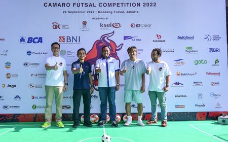 Camaro Futsal Competition Kembali Digelar Para Wartawan Pasar Modal, Diapresiasi Hary Tanoesoedibjo Hingga Dihadiri Bambang