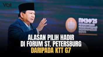 الرئيس برابوو أعطى سببا لاختيار حضور منتدى سان بطرسبرغ من قمة G7