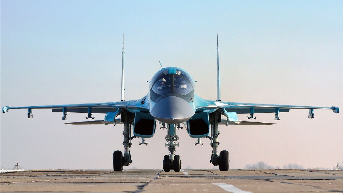Evaluasi Pengalaman Tempur di Ukraina, Rusia Tingkatkan Perangkat Peperangan Elektronik Bomber Sukhoi Su-34
