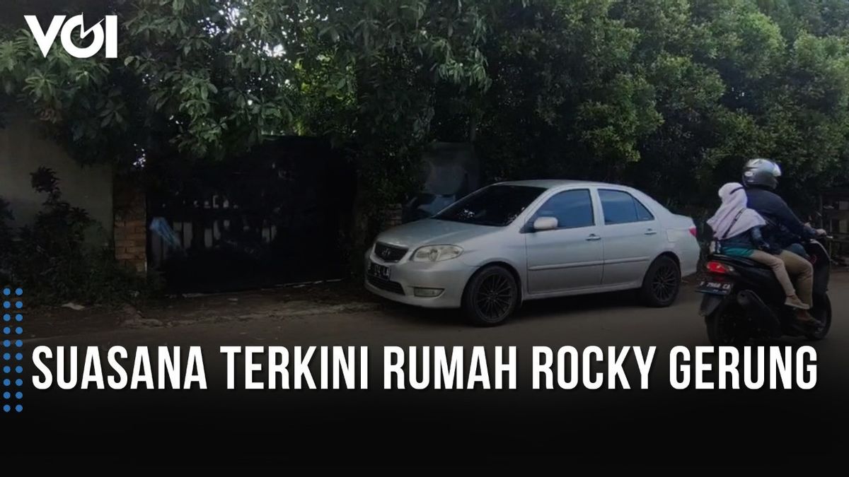 VIDÉO: Rocky Gerung Défend Sa Maison à Bogor, Il S’avère...