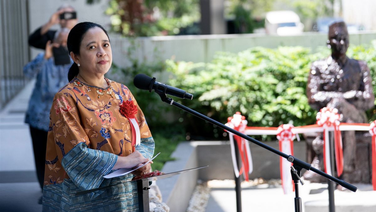 Puan Resmikan Patung Soekarno di KBRI Tokyo, Harap Jadi Semangat Persahabatan Generasi Muda Indonesia-Jepang