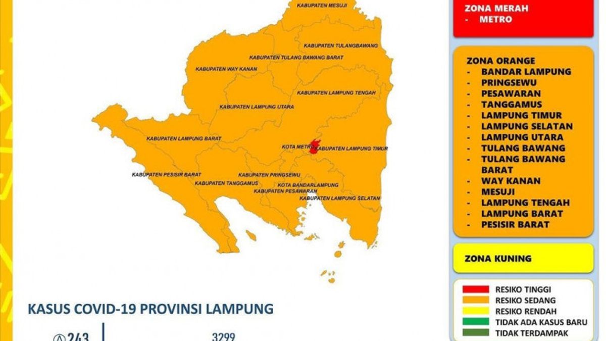 Catatan Dinkes Bandar Lampung, Ada 236 Pasien Baru Konfirmasi Positif COVID-19