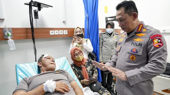 Kemarin, Kapolri Temui Anggota Polsek Astanaanyar dan Masyarakat, Korban Bom Bunuh Diri