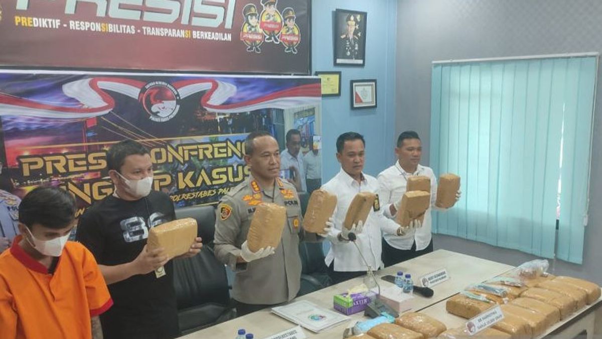 Case of 30 Kg Marijuana Smuggling, Police Arrest Dealer From Garut West Java