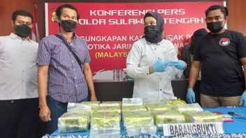 Central Sulawesi Police Dismantle International Network Narcotics Syndicate, Evidence 15 Kg Of Crystal Methamphetamine