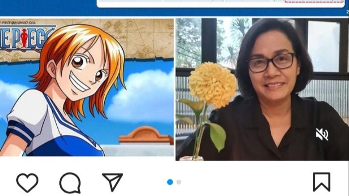 Both Are Tough, Sri Mulyani Finds Similarities To This One Piece Character