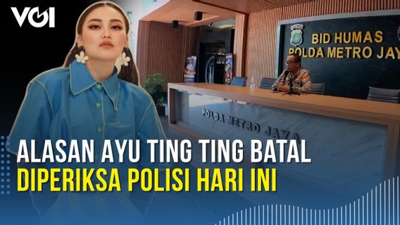 VIDEO Alasan Ayu Ting Ting Batal Diperiksa Polisi 