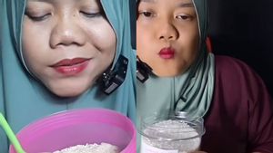 Viral Ibu Makan Beras Mentah Demi Konten, Waspada Bahaya Ini Mengintai