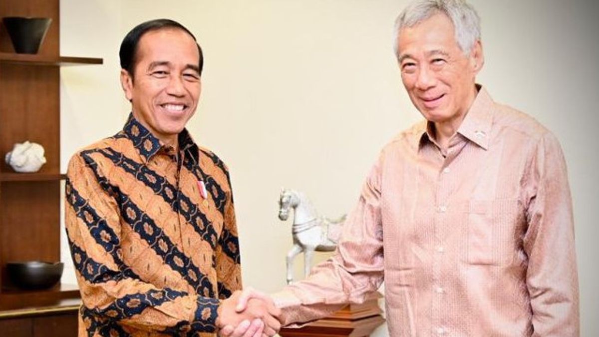 佐科威和李总理就印尼-新加坡逃犯的引渡合作达成一致