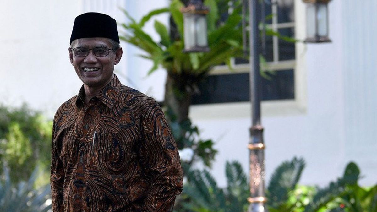 If There Is A Reshuffle, Ketum Muhammadiyah Hopes Jokowi's Government Is Getting Better