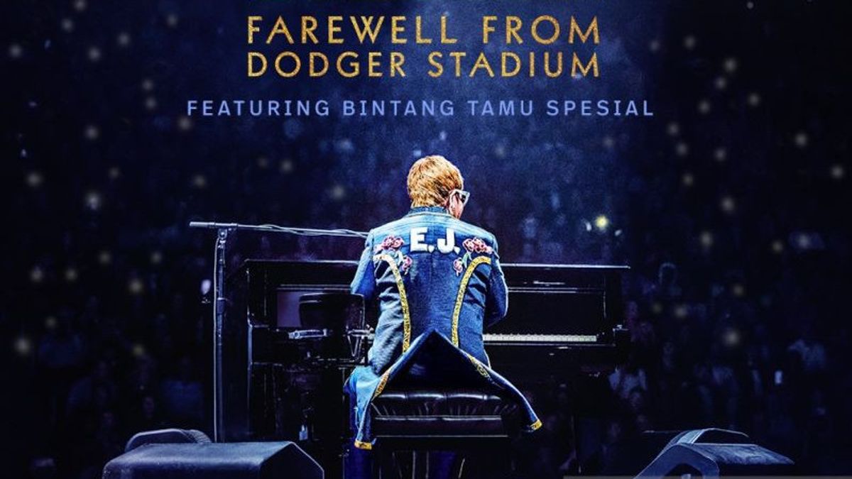 Cara Nonton Konser Elton John: Farewell from Dodger Stadium Secara Langsung