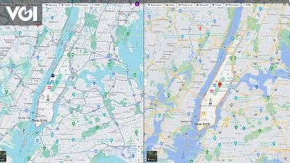 Google Maps Didesain Ulang, Jadi Mirip Apple Maps