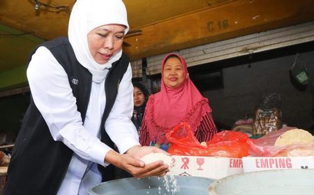 Gubernur Jatim Pastikan Stok Bahan Pokok Aman hingga Lebaran