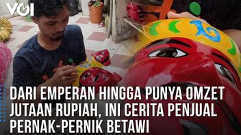 VIDEO: Have Hundreds Of Million Turnover Due To Selling Betawi Knick-knacks