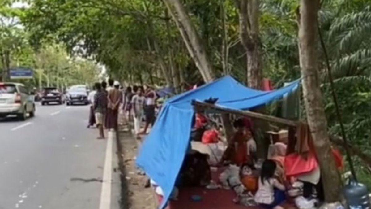 191 réfugiés rohingyas illégaux à Pekanbaru