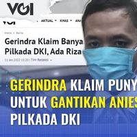VIDEO: Gerindra Klaim Punya Banyak Kader untuk Gantikan Anies Baswedan di Pilkada DKI
