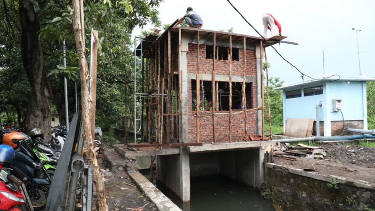 Sidoarjo摄政政府建造5个泵房以预测洪水